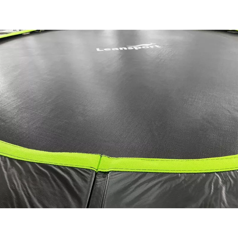 Trampolina LEAN Sport Max 14ft Schwarz-Grün