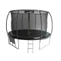 Trampolina LEAN Sport Max 14ft Schwarz-Grün