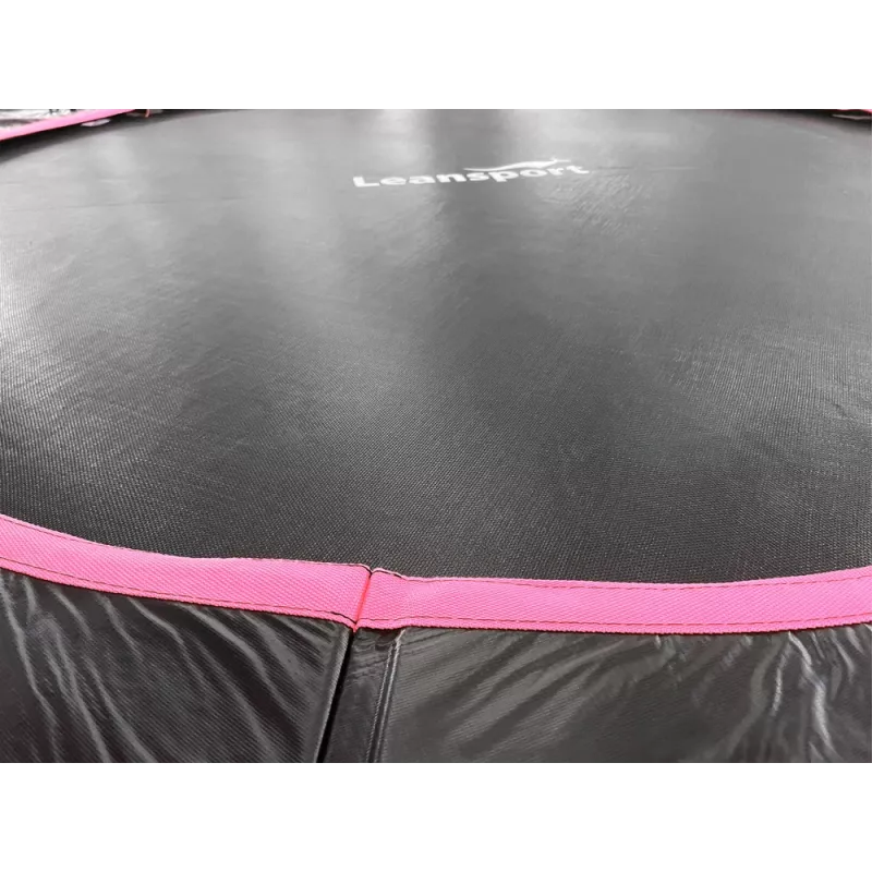 Trampolina LEAN Sport Max 14ft Black-Pink