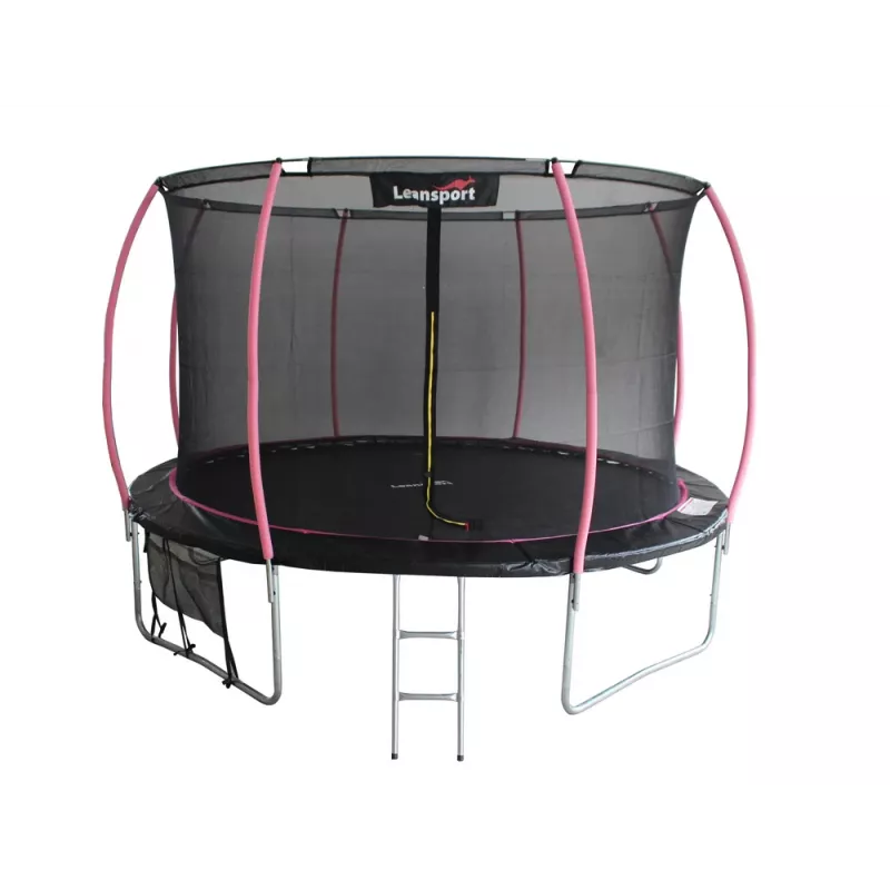 Trampolina LEAN Sport Max 16ft Black-Pink
