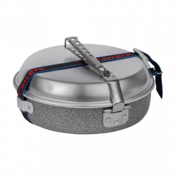 Trangia 124-T + F27 Campingkocher Set Mini Spiritusbrenner Ultralight Aluminium 0,8L Topf 15cm Pfanne