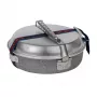 Trangia 124-T + F27 Campingkocher Set Mini Spiritusbrenner Ultralight Aluminium 0,8L Topf 15cm Pfanne