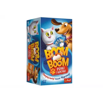 TREFL GRY Boom Boom Dogs and Kittens Geschicklichkeitsspiel