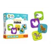 TREFL GRY Lernspiel Bauernhof ABC für Kleinkinder Treflik Familie Trefl 02909