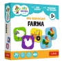 TREFL GRY Lernspiel Bauernhof ABC für Kleinkinder Treflik Familie Trefl 02909