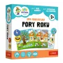TREFL GRY Lernspiel Jahreszeiten ABC für Kleinkinder Treflik Familie Trefl 02906