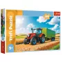 TREFL Puzzle 100 - Landmaschinen - Traktor mit Anhänger