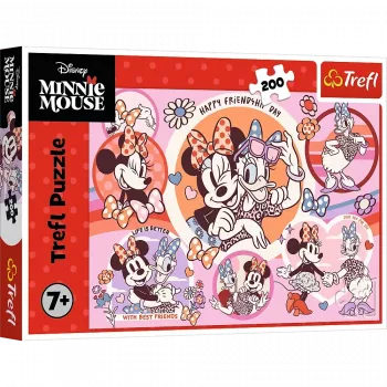 TREFL Puzzle 200 - Minnie Mouses Gewohnheiten
