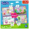 TREFL PUZZLE 4-in-1 Puzzle (12, 15, 20, 24) – Peppa Loves Adventures – Trefl 34672