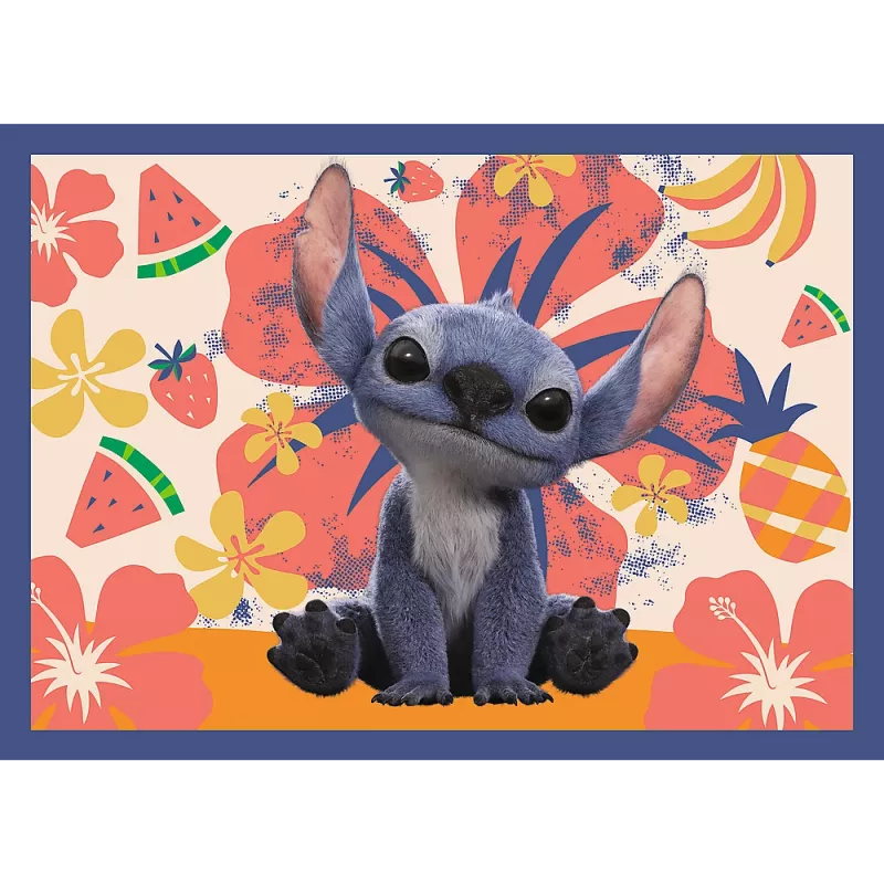 TREFL PUZZLE 4-in-1 Puzzle – Hawaiian Vacation – Disney Stitch Trefl 34666