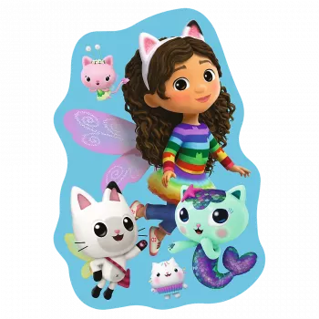 TREFL Puzzle - 50-teiliges Holz-Konturpuzzle - Gabby's Dollhouse Trefl 20260