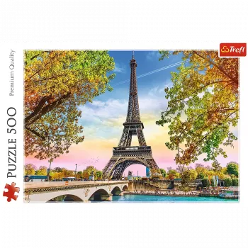 TREFL Puzzle 500 Teile Romantisches Paris Trefl 37330