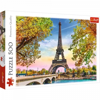 TREFL Puzzle 500 Teile Romantisches Paris Trefl 37330