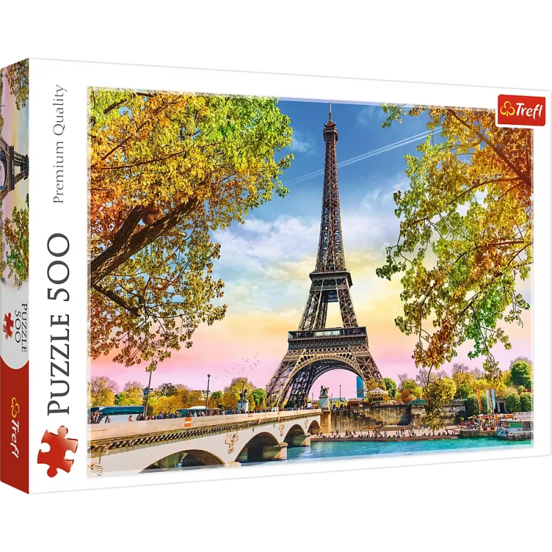TREFL Puzzle 500 Teile Romantisches Paris Trefl 37330