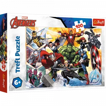 TREFL PUZZLE Puzzle - 100 - Avengers Power Trefl 16431