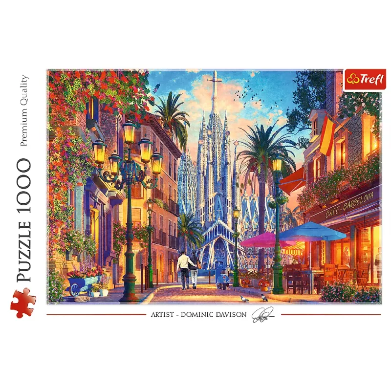 TREFL PUZZLE Puzzle - 1000 - Barcelona, Spanien 10793