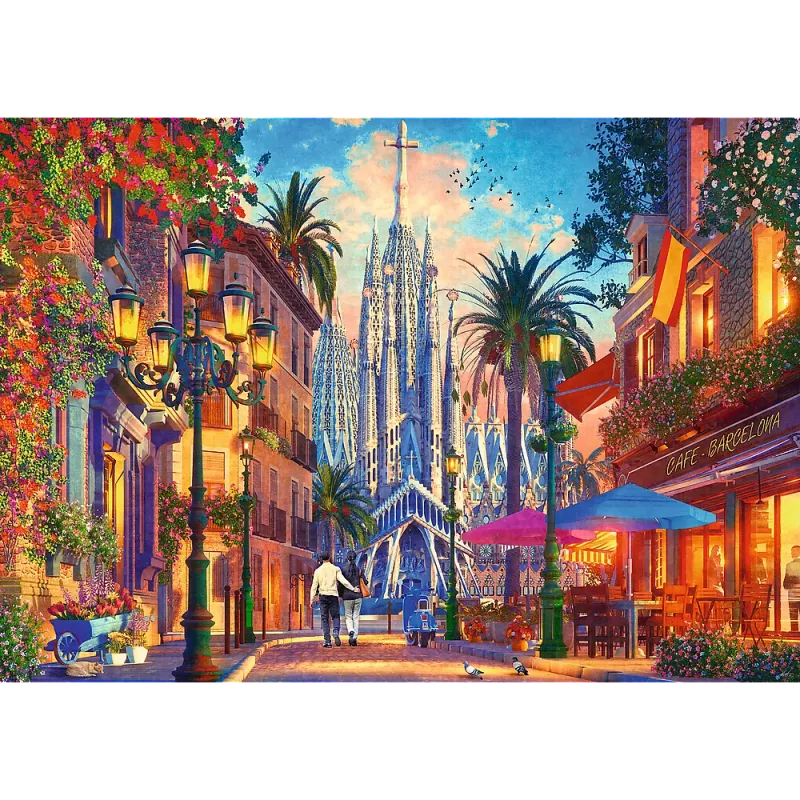 TREFL PUZZLE Puzzle - 1000 - Barcelona, Spanien 10793