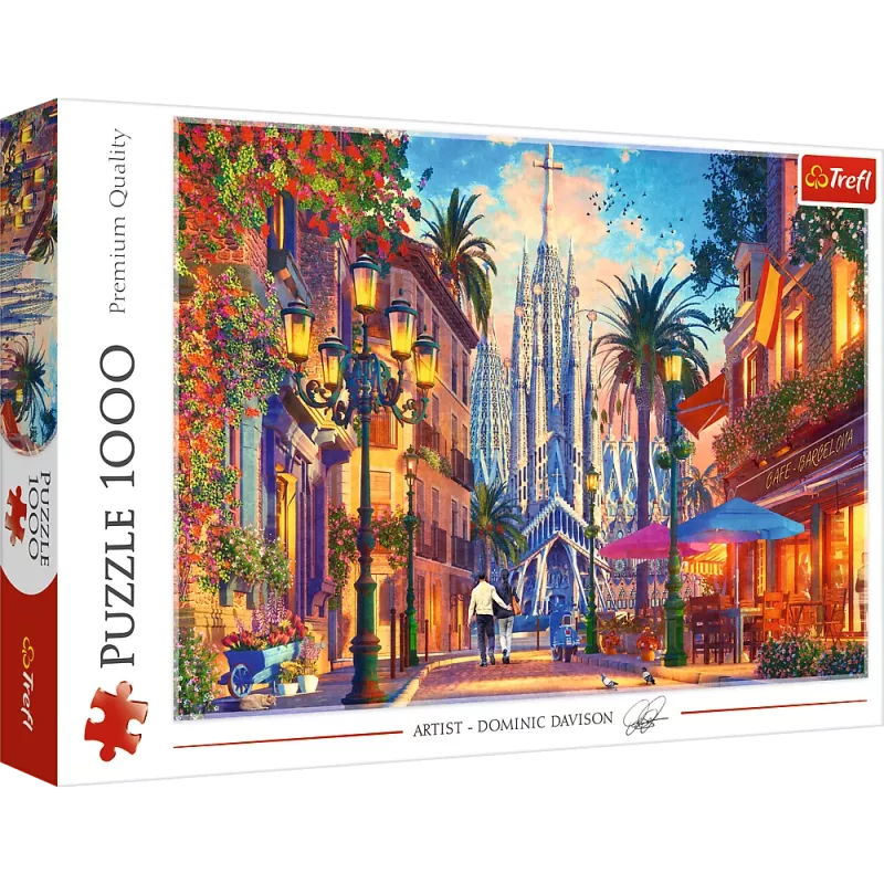 TREFL PUZZLE Puzzle - 1000 - Barcelona, Spanien 10793