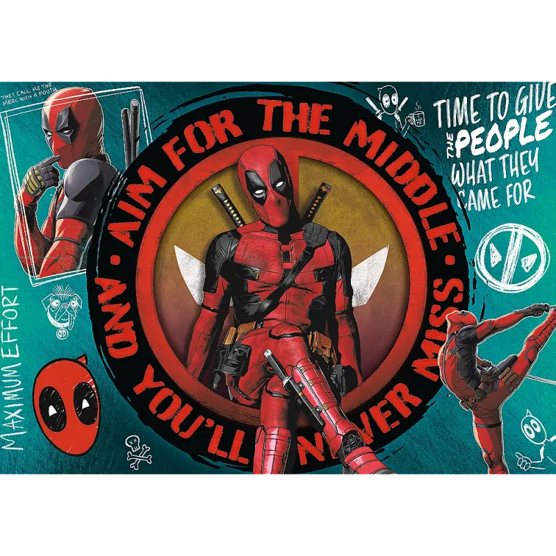 TREFL PUZZLE Puzzle - 1000 Premium Plus - Deadpool Trefl - 10835