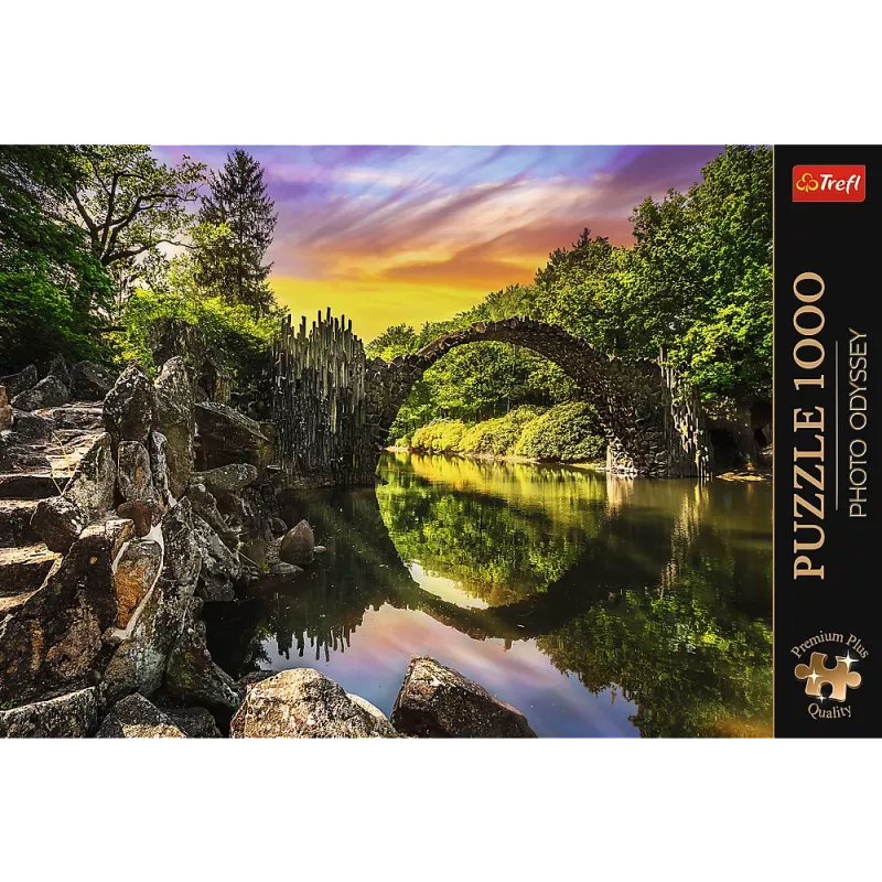 TREFL PUZZLE Puzzle – 1000 Premium Plus Rakotzbrücke in Kromlau, Deutschland Trefl 10811