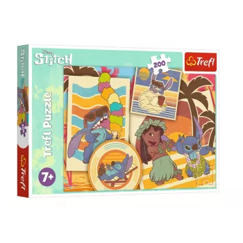TREFL PUZZLE Puzzle 200 Teile Musical World Lilo and Stitch Trefl 13304