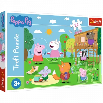 TREFL PUZZLE Puzzle - 24 Maxi - Fun in the Glade - Peppa Pig 14342