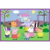 TREFL PUZZLE Puzzle - 2x24 - Peppa auf dem Spielplatz - Peppa Pig 34435