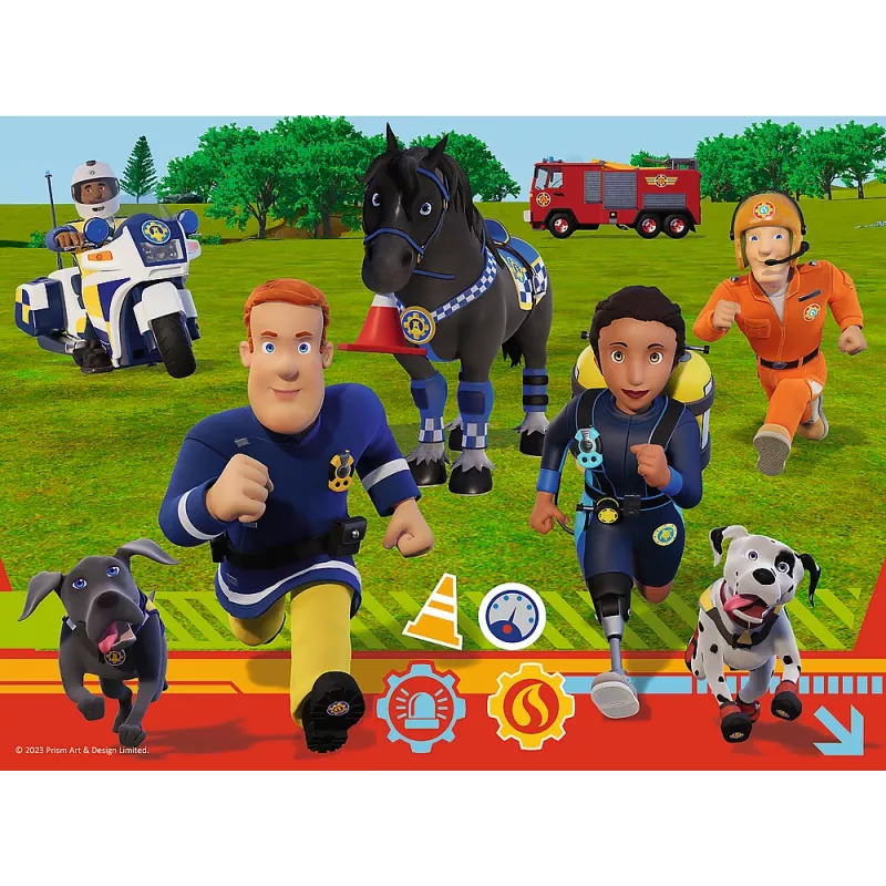 TREFL PUZZLE Puzzle - 30 - Ready to help Fireman Sam Trefl 18297