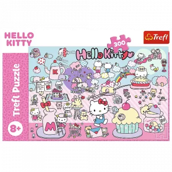 TREFL PUZZLE Puzzle – 300 Teile – Entdecke die Welt von Hello Kitty – Hello Kitty Trefl 23031