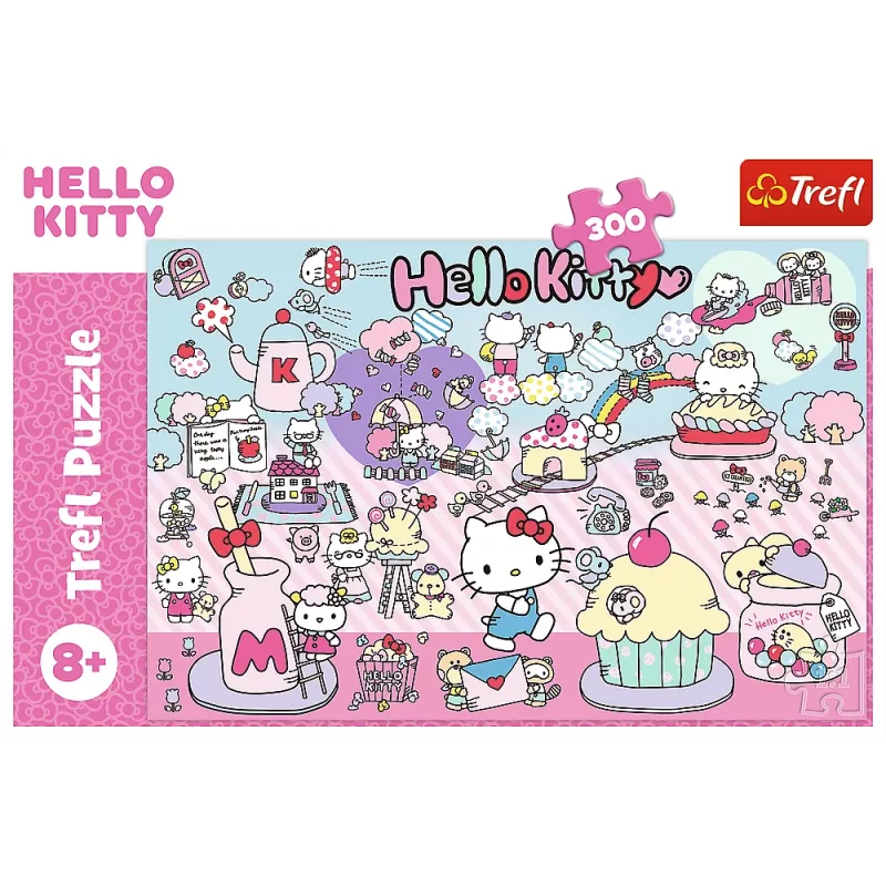 TREFL PUZZLE Puzzle – 300 Teile – Entdecke die Welt von Hello Kitty – Hello Kitty Trefl 23031