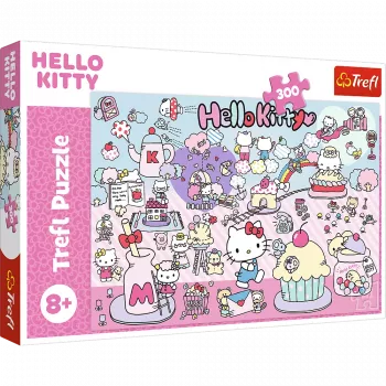 TREFL PUZZLE Puzzle – 300 Teile – Entdecke die Welt von Hello Kitty – Hello Kitty Trefl 23031