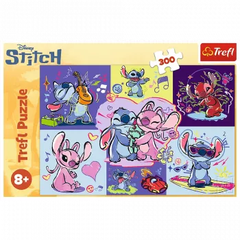 TREFL PUZZLE Puzzle – 300 Teile – Spirited Stitch – Disney Lilo and Stitch Trefl 23033