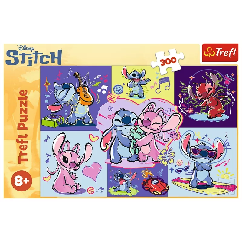 TREFL PUZZLE Puzzle – 300 Teile – Spirited Stitch – Disney Lilo and Stitch Trefl 23033