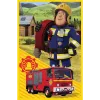 TREFL PUZZLE Puzzle - 3x50 - Fireman Sam Feuerwache Besatzung