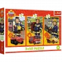 TREFL PUZZLE Puzzle - 3x50 - Fireman Sam Feuerwache Besatzung