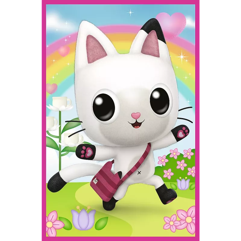 TREFL PUZZLE Puzzle 3x50 - Meet Gabby and the Gabbys Dollhouse Trefl 34876