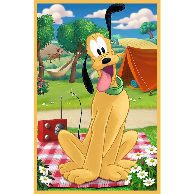 TREFL PUZZLE Puzzle - 3x50 - Mäuse im Urlaub Disney Trefl 34881