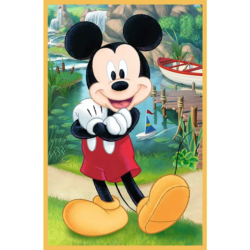 TREFL PUZZLE Puzzle - 3x50 - Mäuse im Urlaub Disney Trefl 34881