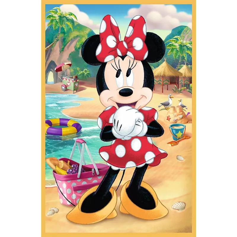 TREFL PUZZLE Puzzle - 3x50 - Mäuse im Urlaub Disney Trefl 34881