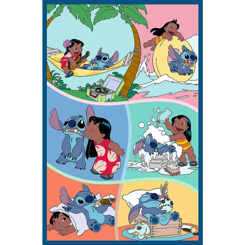 TREFL PUZZLE Puzzle - 3x80 - Stitch World Trefl 34885