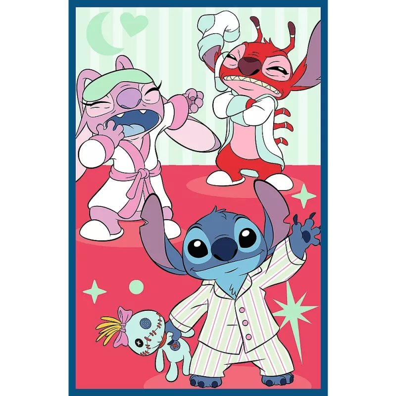 TREFL PUZZLE Puzzle - 3x80 - Stitch World Trefl 34885