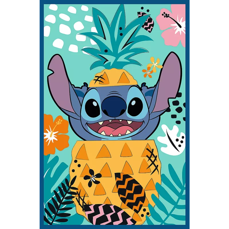 TREFL PUZZLE Puzzle - 3x80 - Stitch World Trefl 34885