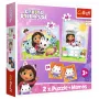 TREFL PUZZLE Puzzle - 4 in 1 - Gabi mit einem Katzenfreund - Gabis Katzenhaus - Trefl 93382