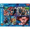 TREFL PUZZLE Puzzle - 4x250 - Supermans Mut - Warner Superman Trefl 13340