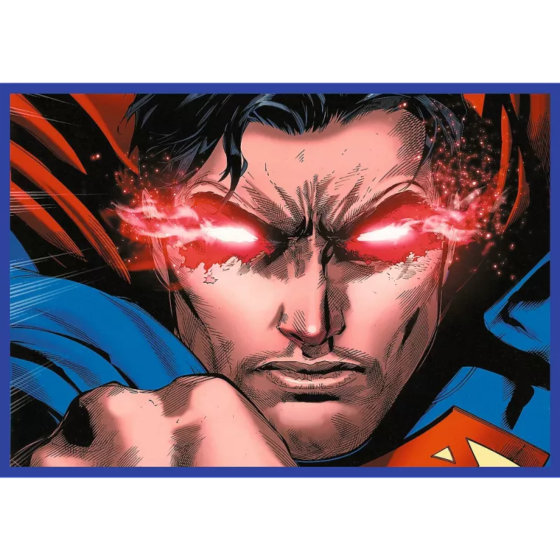 TREFL PUZZLE Puzzle - 4x250 - Supermans Mut - Warner Superman Trefl 13340