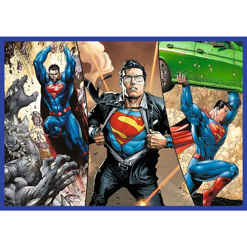 TREFL PUZZLE Puzzle - 4x250 - Supermans Mut - Warner Superman Trefl 13340
