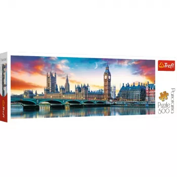 TREFL PUZZLE Puzzle - 500 - Panorama - Big Ben und der Palace of Westminster, London - Trefl 29507