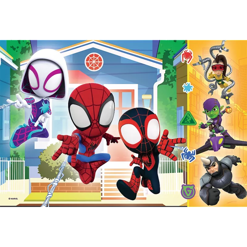 TREFL PUZZLE Puzzle - 60 - In der Welt von Spidey Trefl 17371