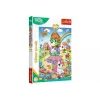 TREFL PUZZLE Puzzle mit Glitzer Treflik Family 100 Stk. Glitzer Trefliki Trefl 14833