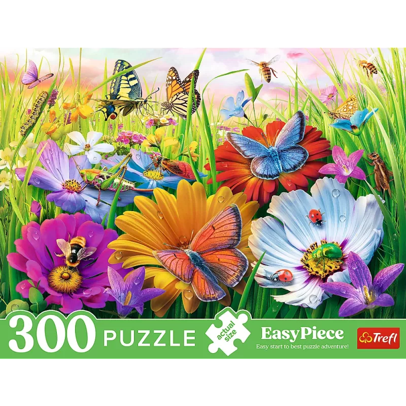 TREFL PUZZLE Puzzles - 300 EasyPiece - Insekten auf der Wiese Trefl 23103